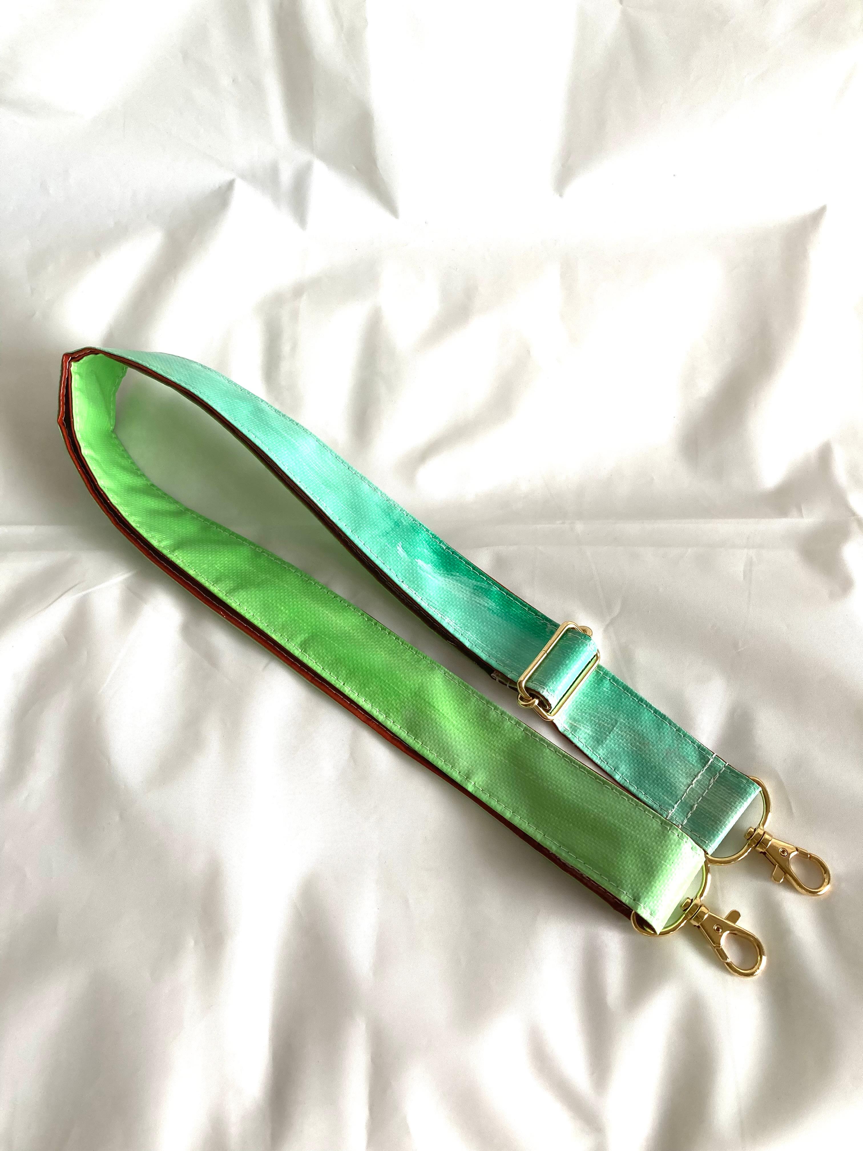 【ペイント　ショルダーストラップ　SS5018】斜めがけ/バッグストラップ/防水/2way/アート/1点物1枚目の画像