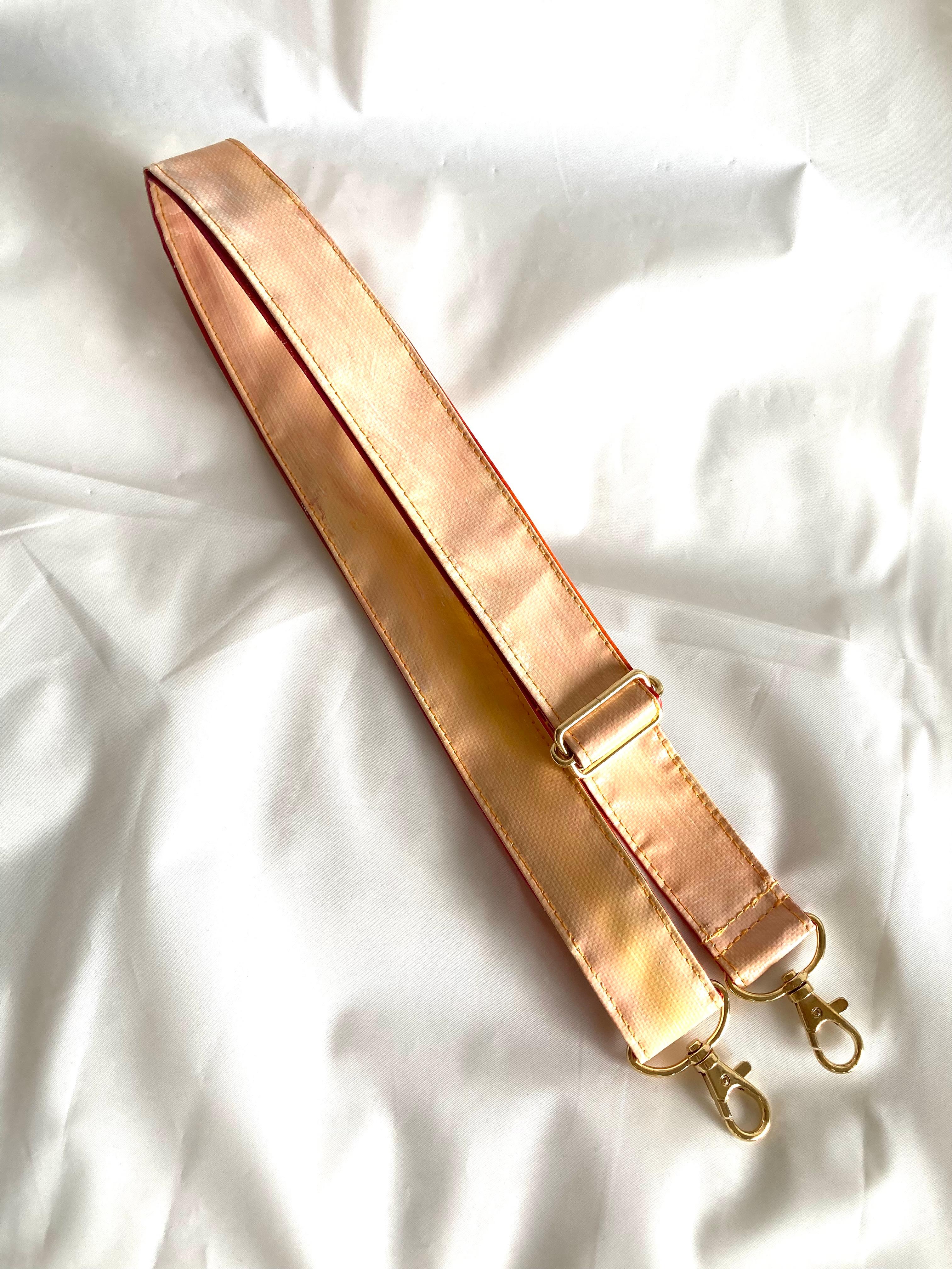 【ペイント　ショルダーストラップ　SS5020】斜めがけ/バッグストラップ/防水/2way/アート/1点物1枚目の画像