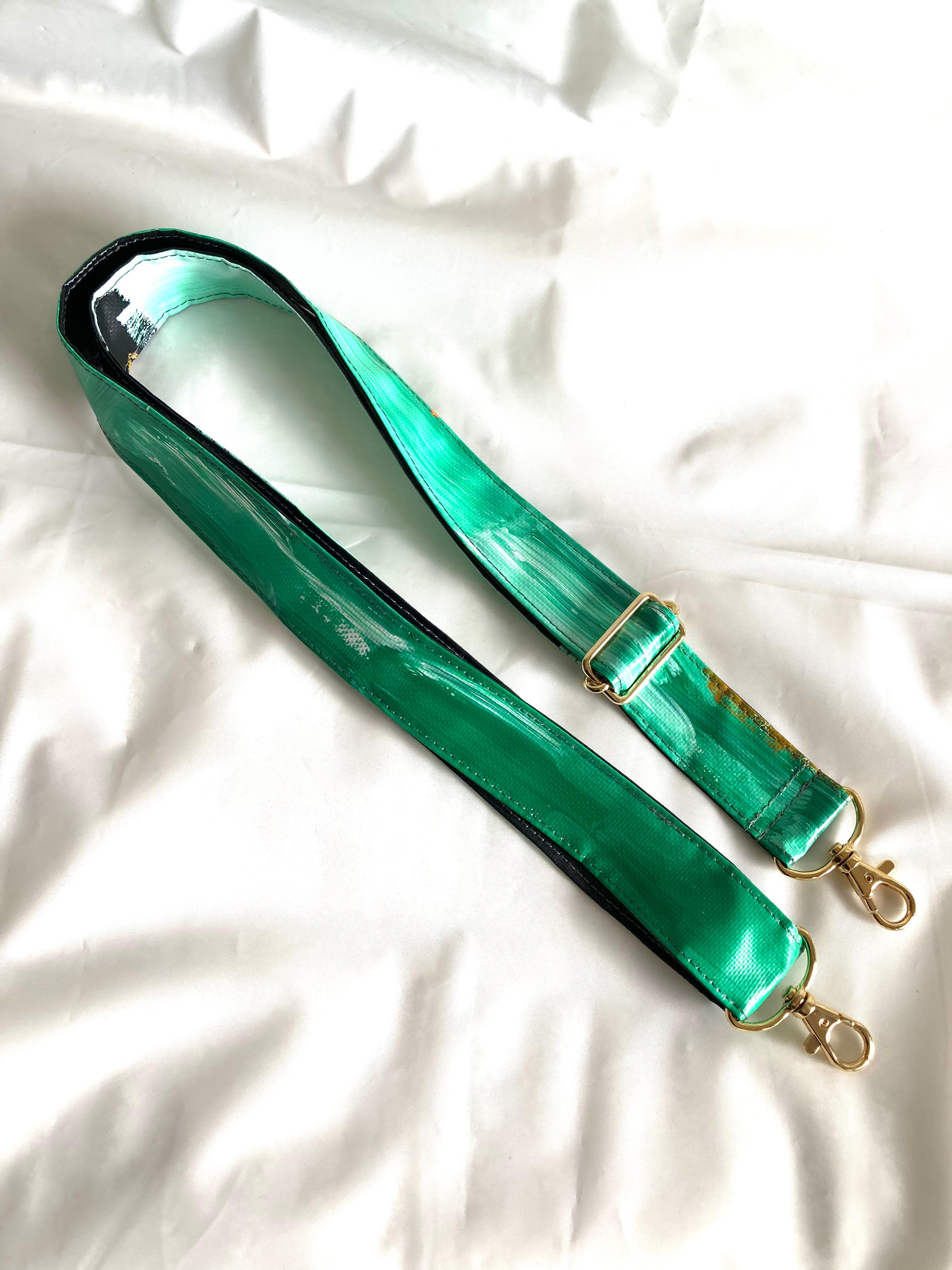 【ペイント　ショルダーストラップ　SS5021】斜めがけ/バッグストラップ/防水/2way/アート/1点物1枚目の画像