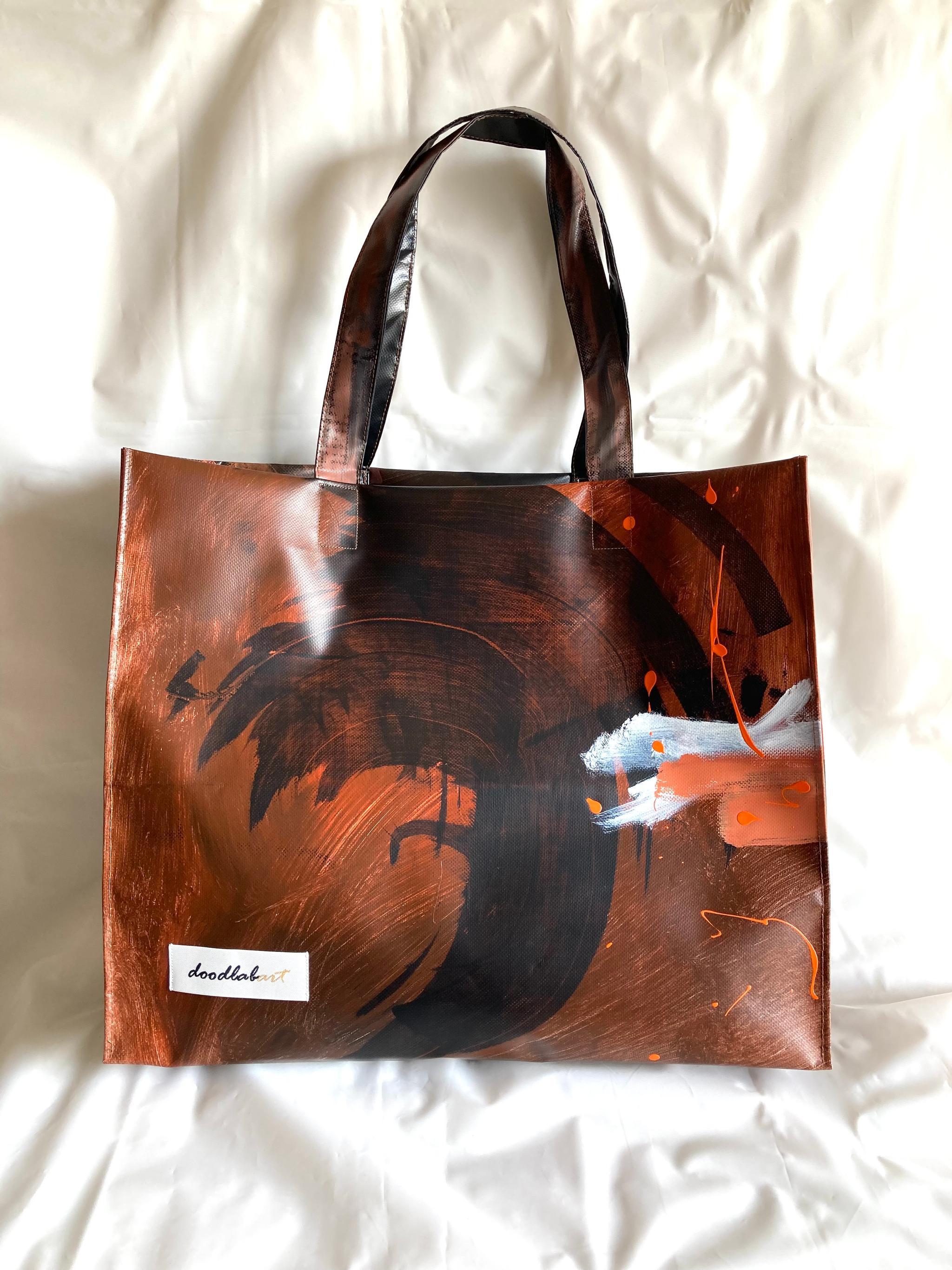 【ペイントトート 肩掛けタイプ XLサイズ STXL8002】1枚目の画像