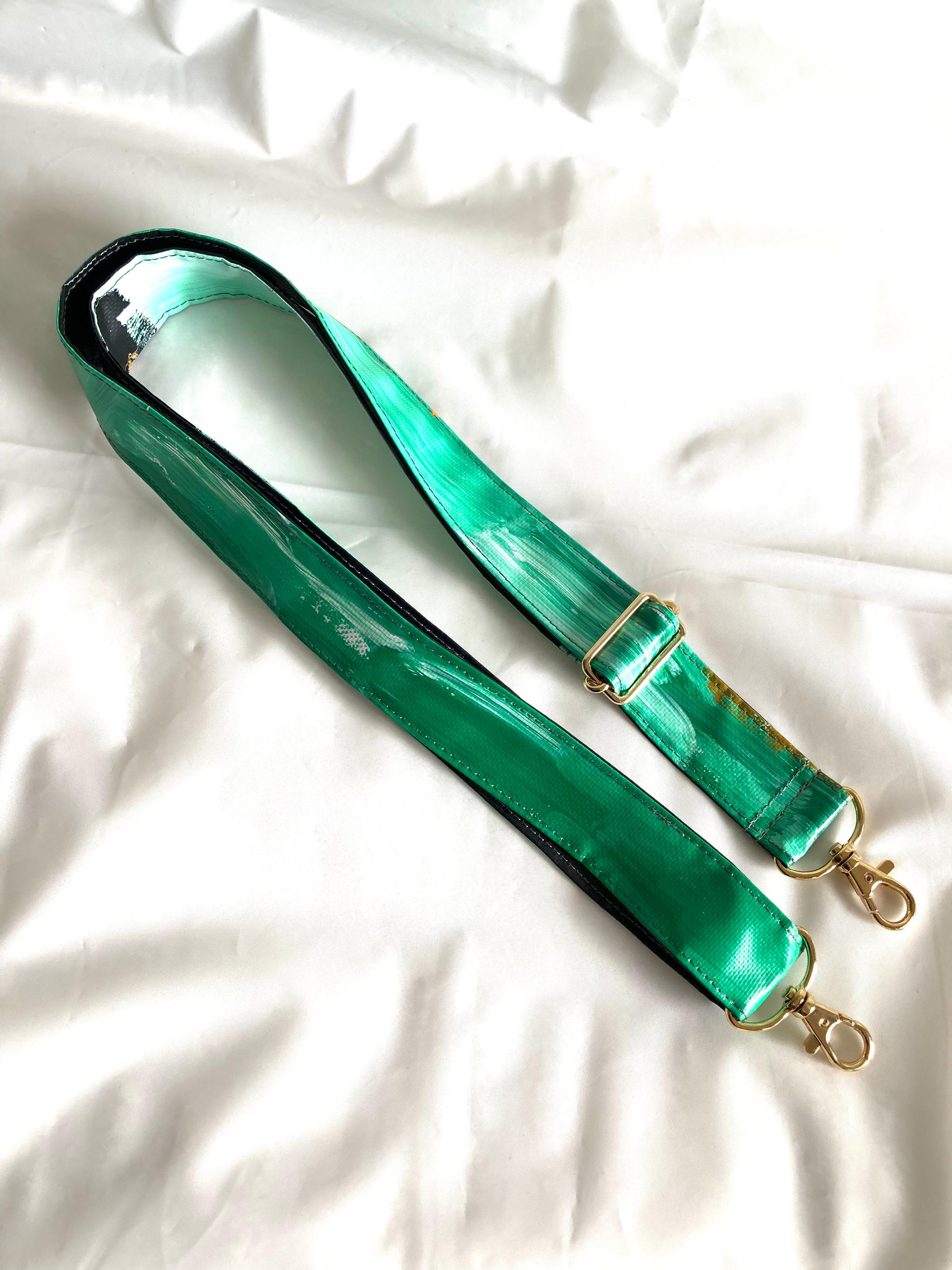 【ペイント ショルダーストラップ SS5021】斜めがけ/バッグストラップ/防水/2way/アート/1点物1枚目の画像